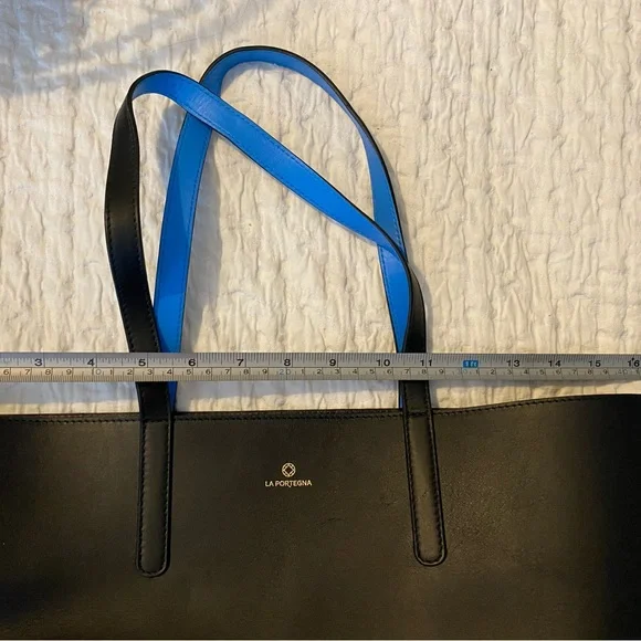 Leather Tote by La Portegna - Picture 2 of 7